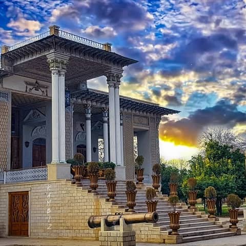 باغ عفیف آباد از جاذبه های گردشگری شیراز