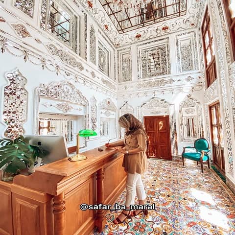 لابی بوتیک هتل اسکرو شیراز